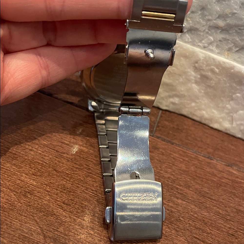 Citizen Two-Tone Silver and Gold Watch - Picture 4 of 5